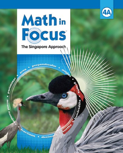 Student Pack Grade 4 2009 (Math in Focus: Singapore Math) [Paperback] Houghton Mifflin Harcourt