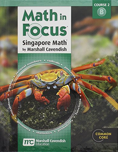 Math in Focus: Singapore Math Volume B Grade 7 [Hardcover] Marshall Cavendish