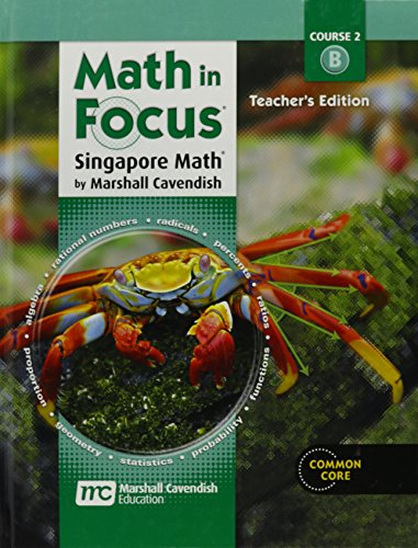 Math in Focus: Singapore Math Volume B Grade 7: Teacher Edition [Hardcover] Marshall Cavendish