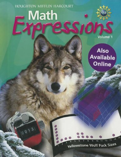 Math Expressions Hardcover Student Activity Book Collection (Volume 1) Grade 6