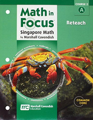 Math in Focus: Singapore Math Reteach Book Course 2 Volume A