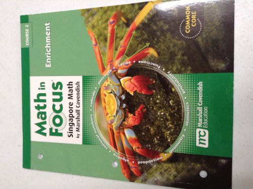 Math in Focus: Singapore Math Enrichment Book Course 2