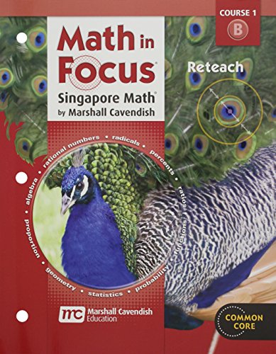 Math in Focus: Singapore Math Reteach, Book B Course 1