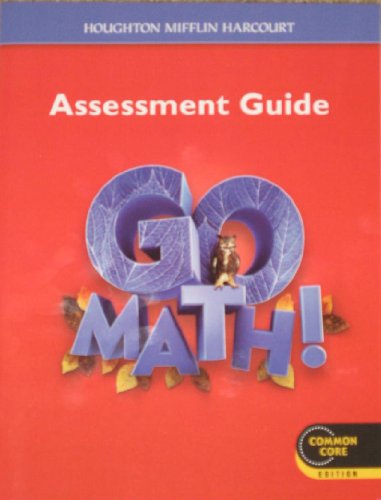 Go Math! Assessment Guide Grade 6
