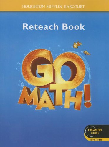 Go Math! Reteach Workbook Student Edition Grade K