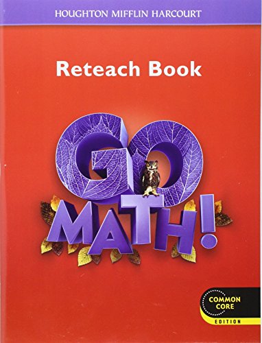 Go Math! Reteach Workbook Student Edition Grade 6