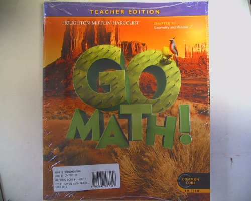 Houghton Mifflin Harcourt Go Math Teacher Edition Collection Grade 52012
