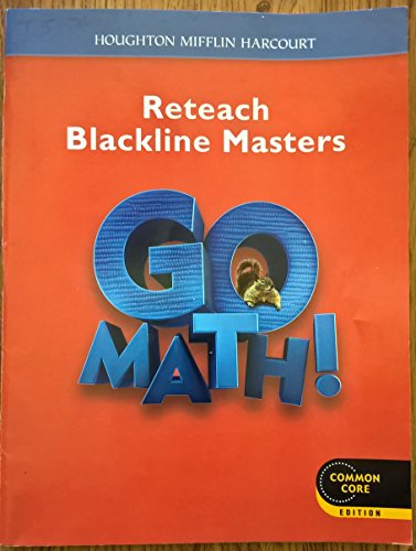 Go Math! Reteach Blackline Masters Grade 2