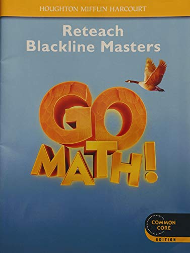 Go Math! Reteach Blackline Masters Grade 4