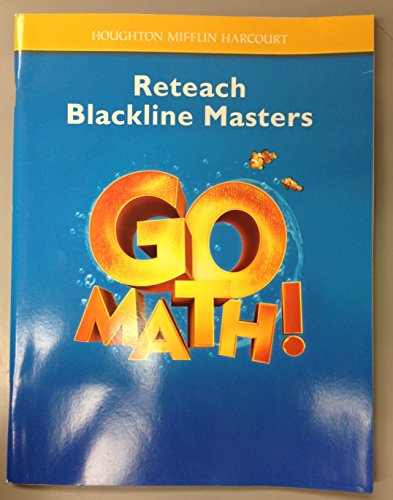 Go Math! Reteach Blackline Masters Grade K