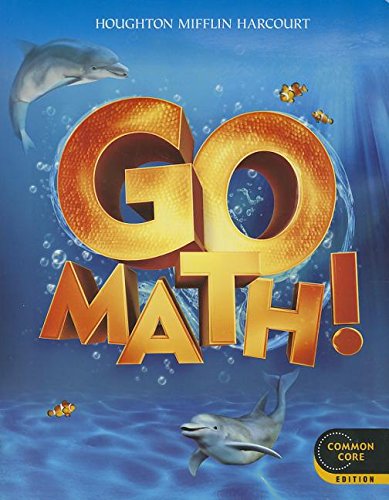 Go Math! Student Edition Grade K 2012