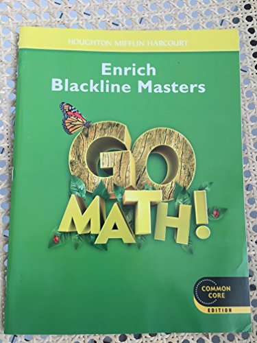 Go Math! Enrichment Blackline Master Grade 1