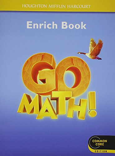 Go Math! Student Enrichment Workbook Grade 4