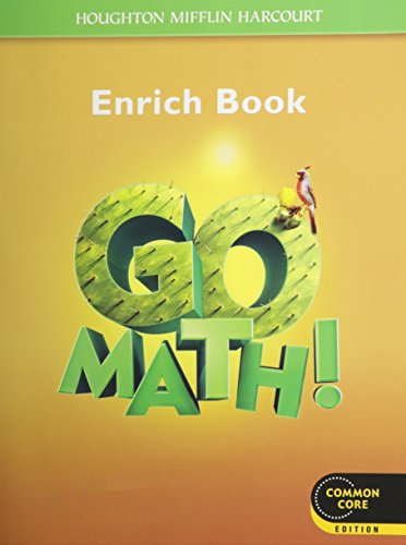 Go Math! Student Enrichment Workbook Grade 5