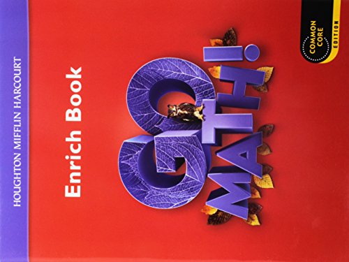 Go Math! Student Enrichment Workbook Grade 6