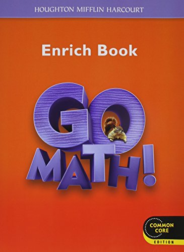 Go Math! Student Enrichment Workbook Grade 2