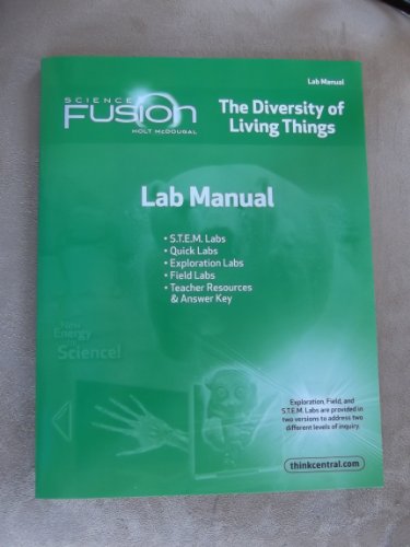ScienceFusion Lab Manual Module B Grades 6-8 Module B: The Diversity of Living Things