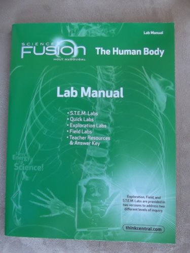 ScienceFusion Lab Manual Module C Grades 6-8 Module C: The Human Body