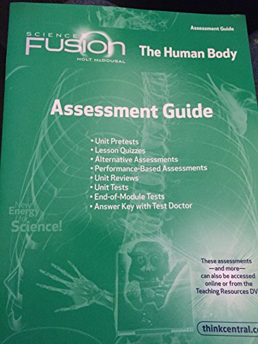 ScienceFusion Assessment Guide Module C Grades 6-8 Module C: The Human Body