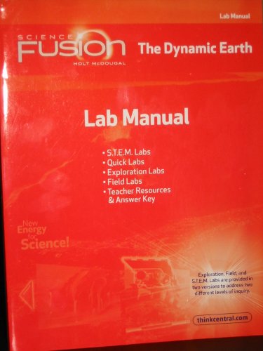 ScienceFusion Lab Manual Module E Grades 6-8 Module E: The Dynamic Earth