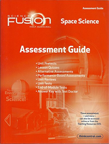 ScienceFusion Assessment Guide Module G Grades 6-8 Module G: Space Science