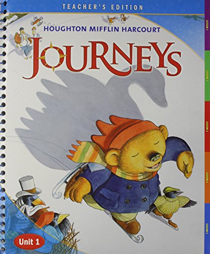 Journeys Reading Adventure Unit 1 Grade K: Teacher Edition [Spiral-bound] HOUGHTON MIFFLIN HARCOURT