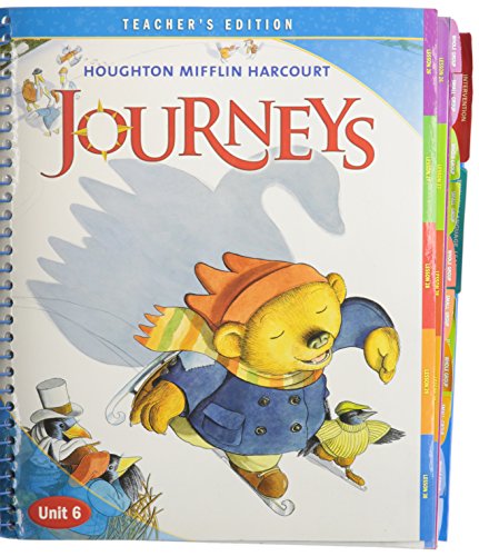 Journeys Reading Adventure Unit 6 Grade K: Teacher Edition [Spiral-bound] HOUGHTON MIFFLIN HARCOURT