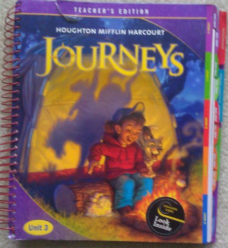 Journeys: Teacher's Edition: Unit 3 Grade 3 2012 [Spiral-bound] HOUGHTON MIFFLIN HARCOURT