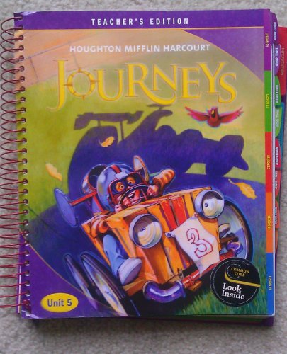Houghton Mifflin Harcourt Journeys Reading Adventure: Teacher's Edition Unit 5 Grade 3 2012 [Spiral-bound] HOUGHTON MIFFLIN HARCOURT