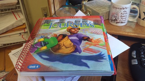 Journeys: Teacher's Edition: Unit 4 Grade 6 2012 [Spiral-bound] HOUGHTON MIFFLIN HARCOURT
