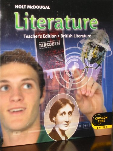 Holt McDougal Literature: Teacher's Edition Grade 12 British Literature 2012 [Hardcover] Holt McDougal