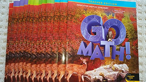 Houghton Mifflin Harcourt Go Math Teacher Edition & Planning Guide Bundle Grade6 2012