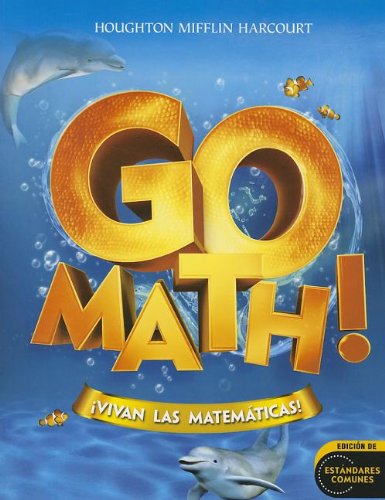 Go Math! Spanish Student Edition Grade K 2012