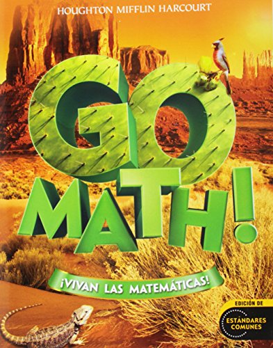 Go Math! Spanish Student Edition Grade 5 2012
