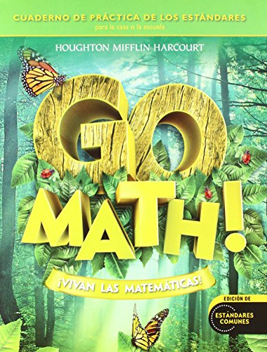 GO Math! Vivan Las Matematicas Student Practice Book Grade 1