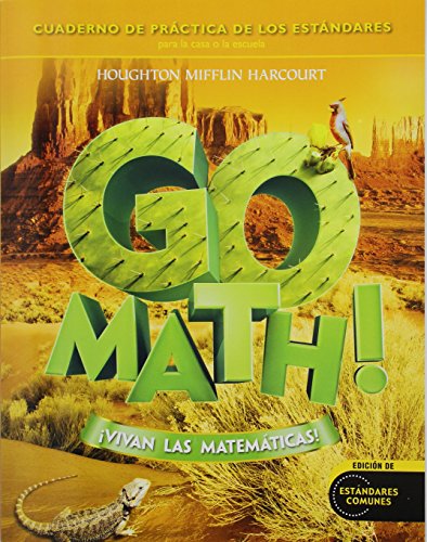 GO Math! Vivan Las Matematicas Student Practice Book Grade 5