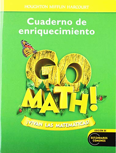 GO Math! Vivan Las Matematicas Student Enrich Workbook Grade 1