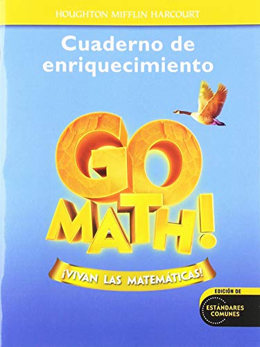 GO Math! Vivan Las Matematicas Student Enrich Workbook Grade 4