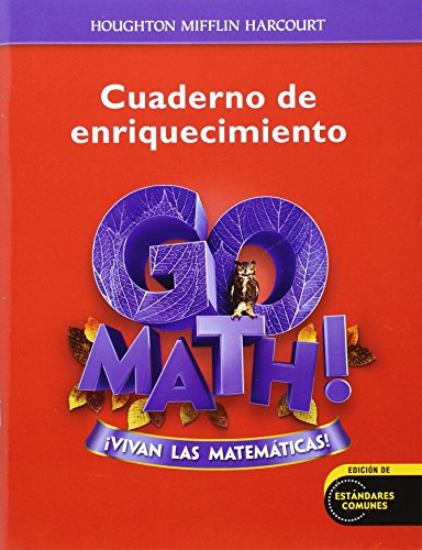 GO Math! Vivan Las Matematicas Student Enrich Workbook Grade 6