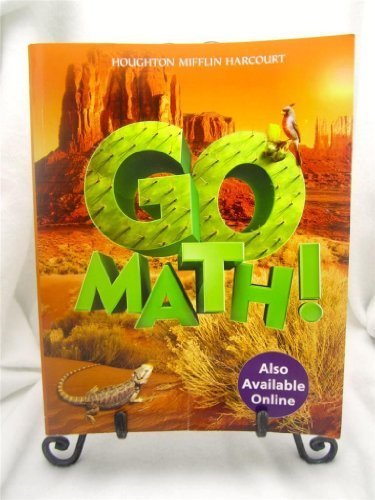 GO Math! Student Edition & Practice Book Bundle Grade 5 Houghton Mifflin Harcourt