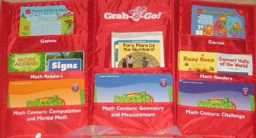 GO Math! Grab and Go Differentiated Centers Kit Grade 3