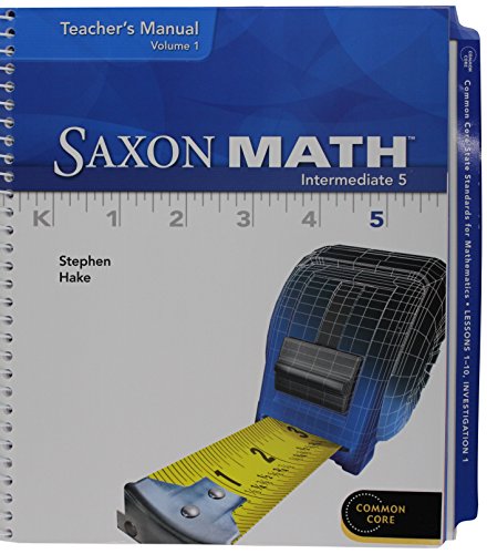 Saxon Math Intermediate 5 Teacher Bundle