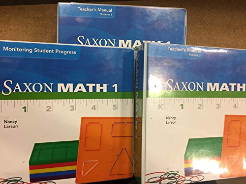 Saxon Math 1 Common Core Teacher Binder Set Grade 1