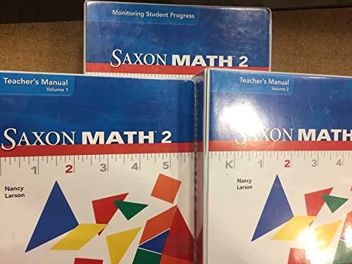 Saxon Math 2 Common Core Teacher Binder Set Grade 2