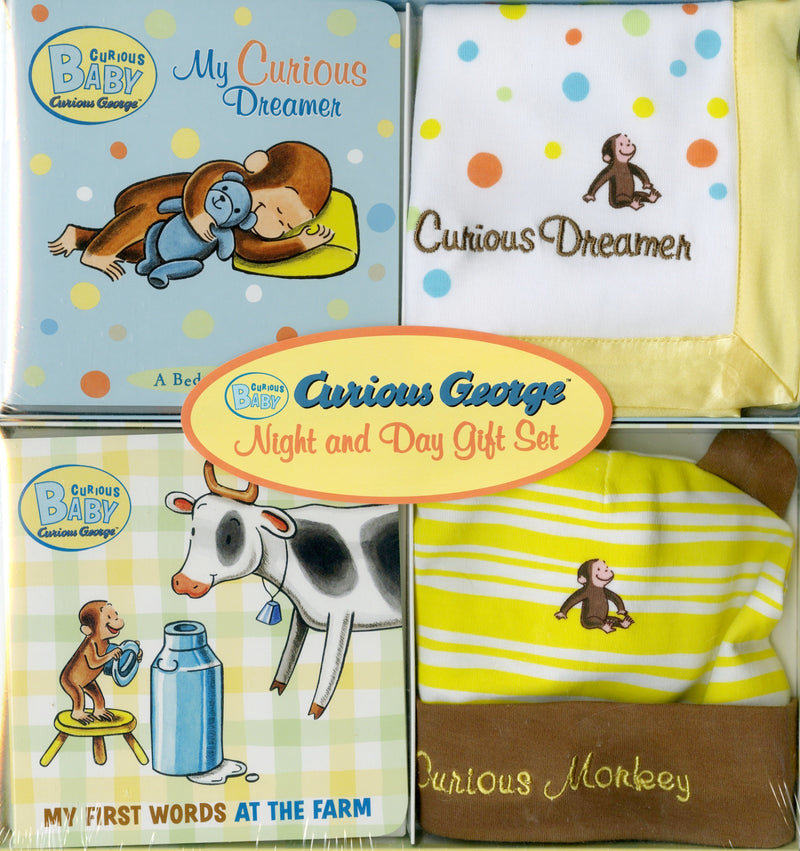 Curious Baby Curious George Night And Day Gift Set