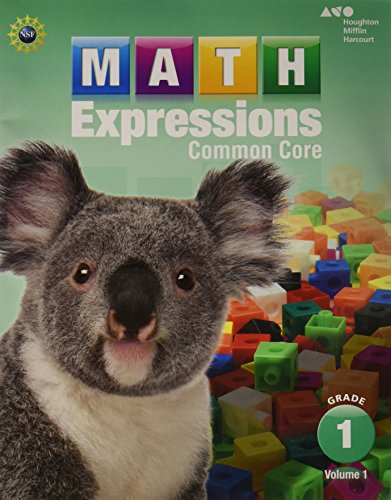 Math Expressions Student Activity Book, Volume1 (Softcover) Grade 1