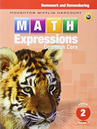 Math Expressions Homework & Remembering, Volume 2 Grade 2