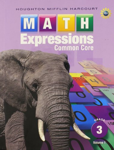 Math Expressions Student Activity Book, Volume 1 (Hardcover) Grade 3