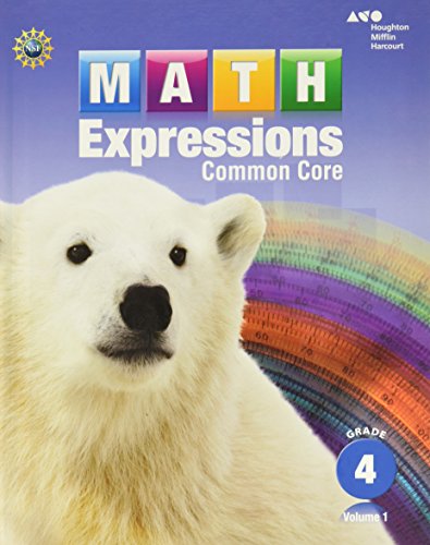 Math Expressions Student Activity Book, Volume 1 (Hardcover) Grade 4