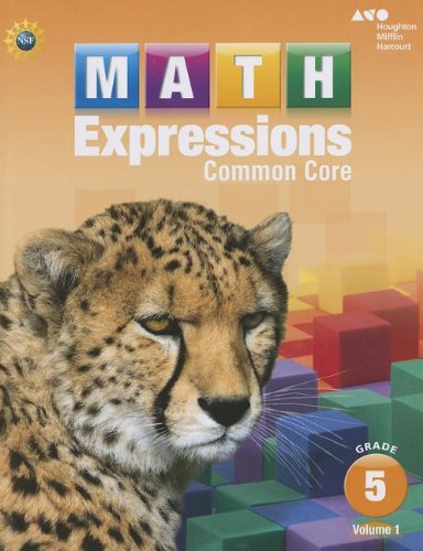 Math Expressions Student Activity Book, Volume 1 (Softcover) Grade 5